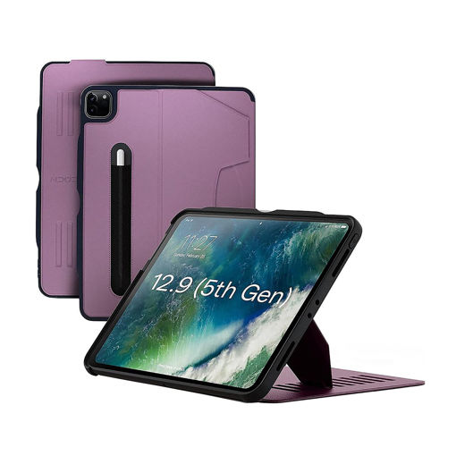 Picture of Zugu Case for iPad Pro 12.9 Gen 5/4/3 2018/2021- Purple