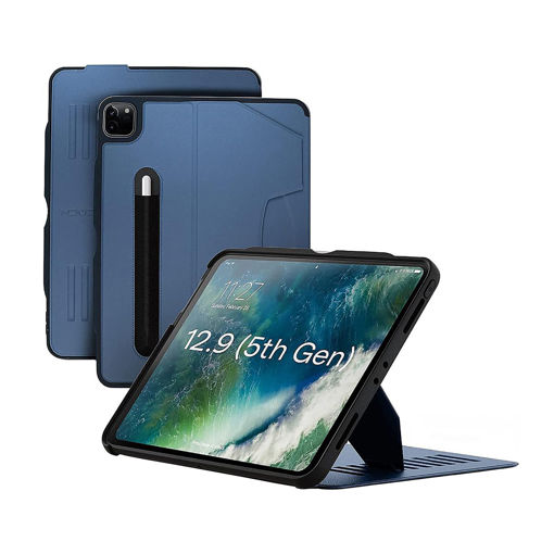Picture of Zugu Case for iPad Pro 12.9 Gen 5/4/3 2018/2021 - Blue