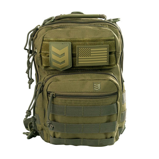 Picture of 3VGear Posse WaterProof Heavy Duty Size 7 L Backpack - Olive