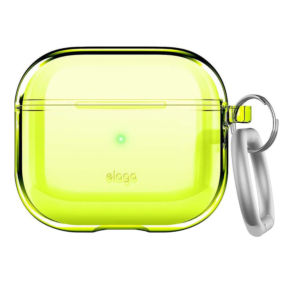 Picture of Elago AirPods 3 Clear Hang Case - Neon Yellow