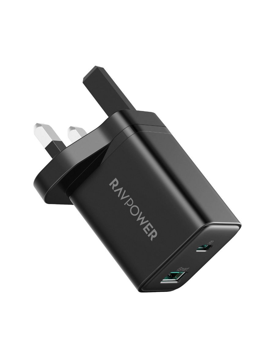 Picture of Ravpower Wall Charger PD 30W 1A1C - Black