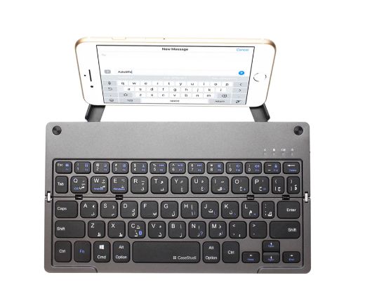 Picture of Casestudi Foldboard Bluetooth Wireless Keyboard - Grey