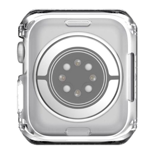 Picture of Itskins Spectrum Clear Combo Watch Belt And Bumper Case Set for Apple Watch 45/44mm - Transparent