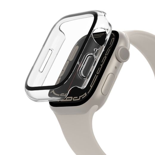 Picture of Belkin Full 360 Anti-Microbial Screen Protector for Apple Watch Series 7 41mm - Clear