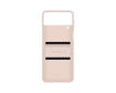 Picture of Samsung Flip 4 Flap Leather Cover - Peach