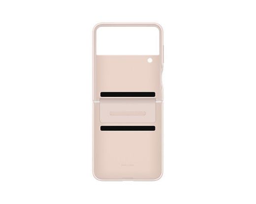 Picture of Samsung Flip 4 Flap Leather Cover - Peach