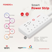 Picture of PowerO+ WiFi Smart Power Strip with 20W PD - White
