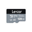 Picture of Lexar 128GB High Performance 1066x MicroSDHC™ / MicroSDXC™ UHS-I Card - Silver