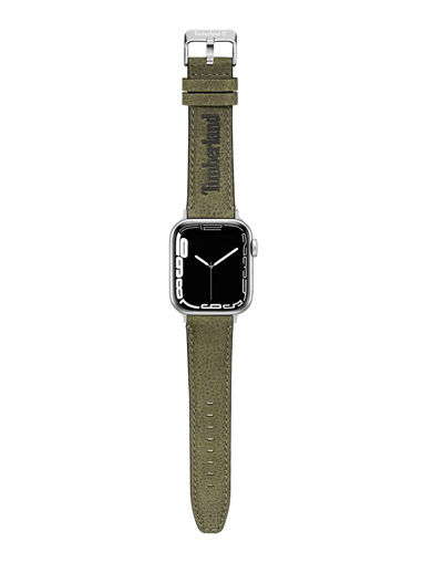 Picture of Timberland Apple Watch 38/40/41mm Smart Watch 20mm Barnesbrook Strap - Green Leather