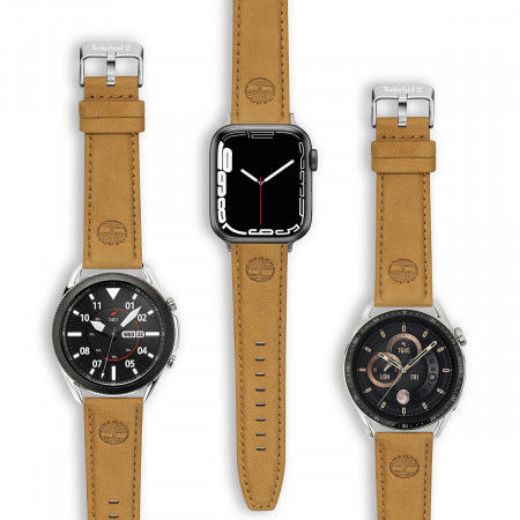 Picture of Timberland Apple Watch 42/44/45/49mm Smart Watch Lacandon Strap - Wheat Leather