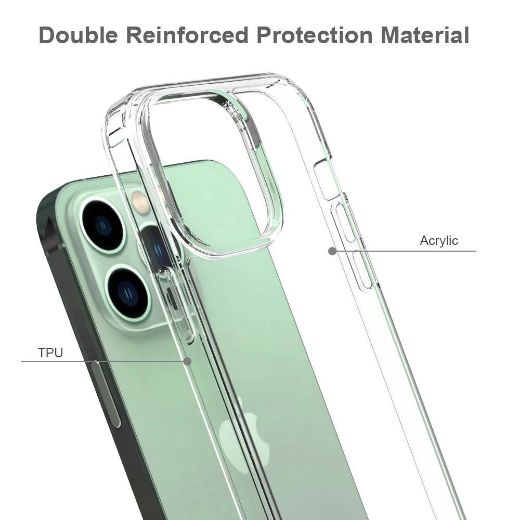 Picture of Armor X Ahn Shockproof Protective Case for iPhone 14 Pro - Clear