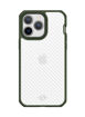 Picture of Itskins Hybrid Tek Case for iPhone 14 Pro - Olive Green and Transparent