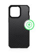 Picture of Itskins Ballistic Carbon Case Compatible With Magsafe for iPhone 14 Pro Max - Black