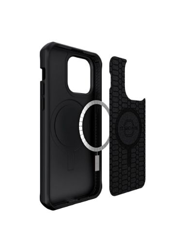 Picture of Itskins Ballistic Carbon Case Compatible With Magsafe for iPhone 14 Pro Max - Black