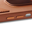 Picture of Mujjo Full Leather Wallet Case for iPhone 14 - Tan