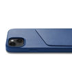 Picture of Mujjo Full Leather Wallet Case for iPhone 14 - Monaco Blue