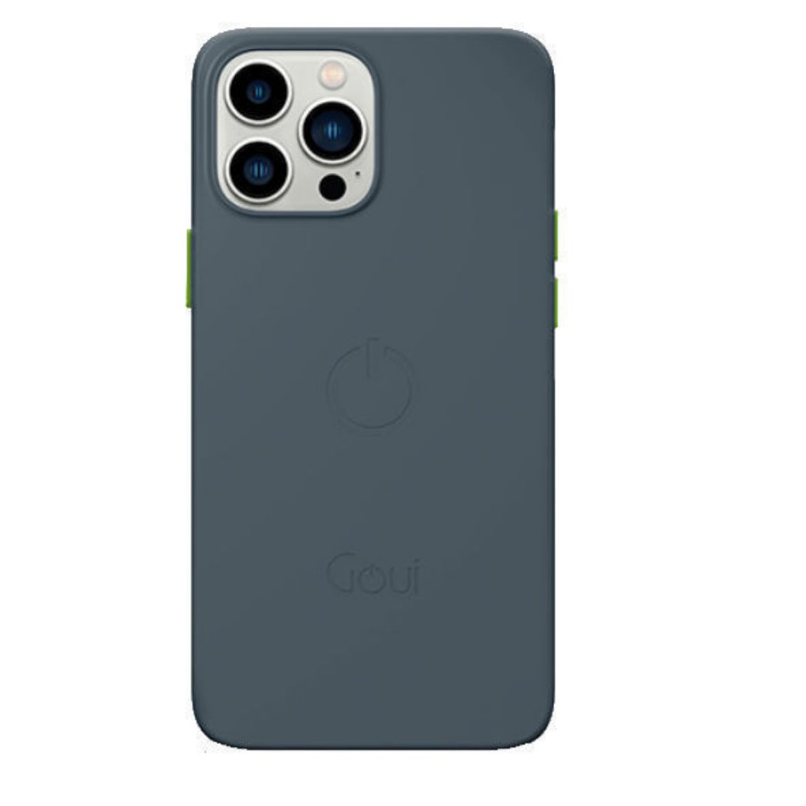 Picture of Goui Magnetic Case for iPhone 14 Pro with Magnetic Bars - Steel Grey