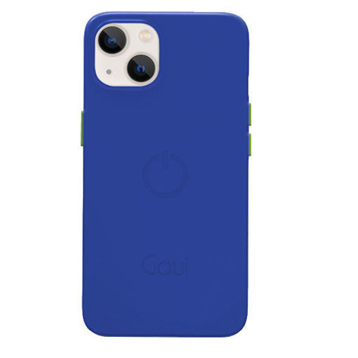 Picture of Goui Magnetic Case for iPhone 14 Plus with Magnetic Bars - Azure Blue
