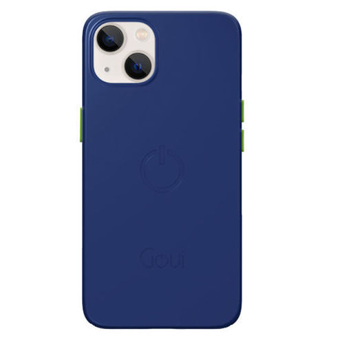 Picture of Goui Magnetic Case for iPhone 14 Plus with Magnetic Bars - Midnight Blue