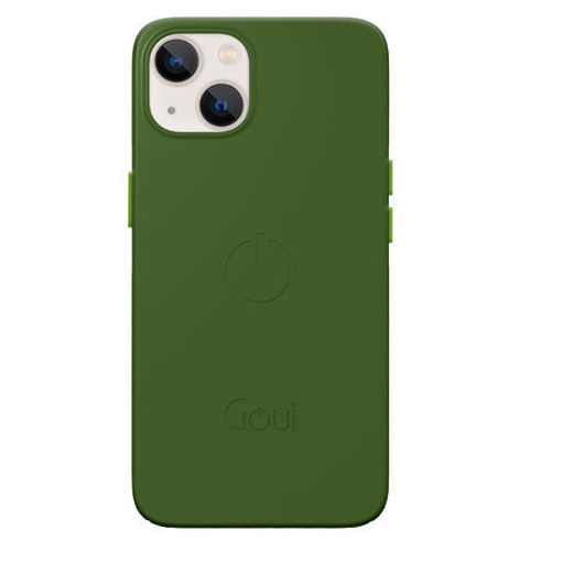 Picture of Goui Magnetic Case for iPhone 14 with Magnetic Bars - Olive Green