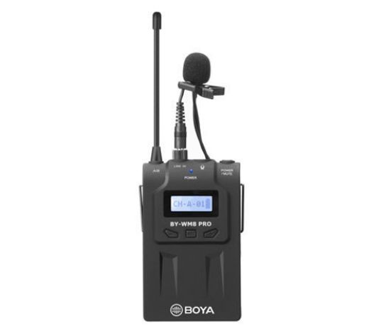 Picture of Boya Wireless Mic with 1Receiver and 1Transmitter - Black