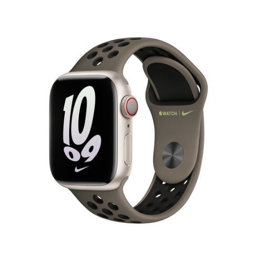 Picture of Apple Nike Sport Band for Apple Watch 41/40/38mm - Olive Grey/Black