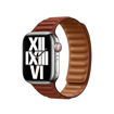 Picture of Apple Umber Leather Link for Apple Watch Band 41/40/38mm S/M - Umber