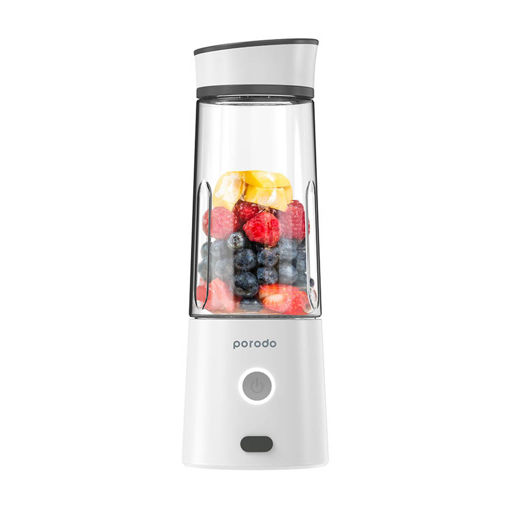 Picture of Porodo Portable Lifestyle Powerful Juicer Blender with 6 Blades - White