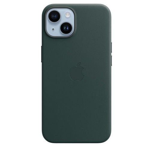 Picture of Apple iPhone 14 Leather Case with MagSafe - Forest Green