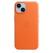 Picture of Apple iPhone 14 Leather Case with MagSafe - Orange
