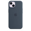 Picture of Apple iPhone 14 Plus Silicone Case with MagSafe - Storm Blue
