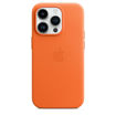 Picture of Apple iPhone 14 Pro Leather Case with MagSafe - Orange