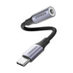 Picture of Ugreen USB C to Jack 3.5mm Audio Headphone Adapter AV161 - Grey