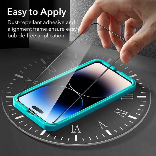 Picture of ESR iPhone 14 Pro Max Armorite Tempered Glass Screen Protector 2Pack - Clear