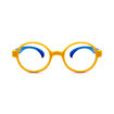 Picture of Specs Round Frame Kids Screen Glasses - Yellow/Blue