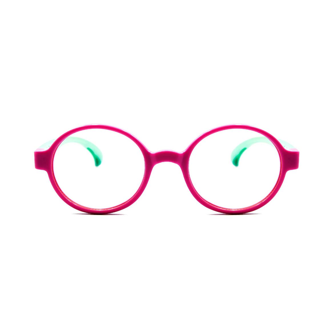 Picture of Specs Round Frame Kids Screen Glasses - Pink/Green