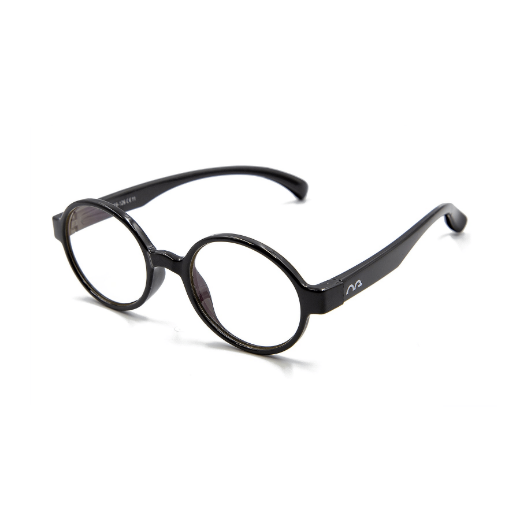 Picture of Specs Round Frame Kids Screen Glasses - Black