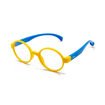 Picture of Specs Round Frame Kids Screen Glasses - Yellow/Blue