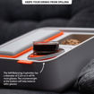 Picture of CouchConsole Cup Holder with Phone Stand Tray - Light Orange