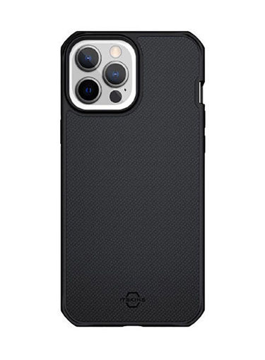 Picture of Itskins Hybrid Ballistic Case 2M Drop Safe for iPhone 13 Pro Max - Black