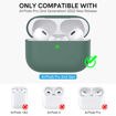 Picture of Ahastyle Silicone Case for AirPods Pro 2 - Midnight Green