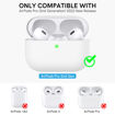 Picture of Ahastyle Silicone Case for AirPods Pro 2 - White