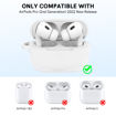 Picture of Ahastyle Premium Silicone Case for AirPods Pro 2 - Clear