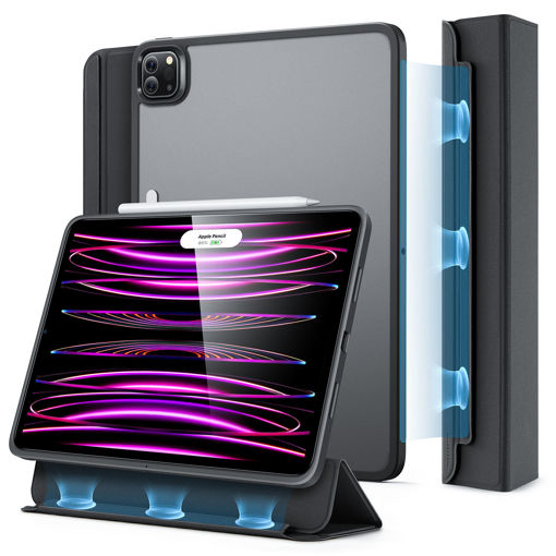Picture of ESR Ascend Hybrid Case for iPad Pro 12.9 2021/2022 - Jelly Black