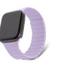 Picture of Decoded Silicone Magnet Traction Lite Strap for Apple Watch 49/45/44/42mm - Lavender