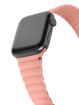 Picture of Decoded Silicone Magnet Traction Lite Strap for Apple Watch 49/45/44/42mm - Peach Pearl