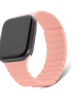 Picture of Decoded Silicone Magnet Traction Lite Strap for Apple Watch 49/45/44/42mm - Peach Pearl