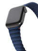 Picture of Decoded Silicone Magnet Traction Lite Strap for Apple Watch 41/40/38mm - Navy Peony