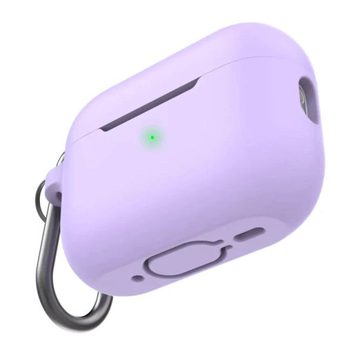 Picture of Ahastyle Silicone Keychain Case for AirPods pro 2 - Lavender