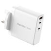 Picture of Momax OnePlug 140W 3-Port GaN Charger - White